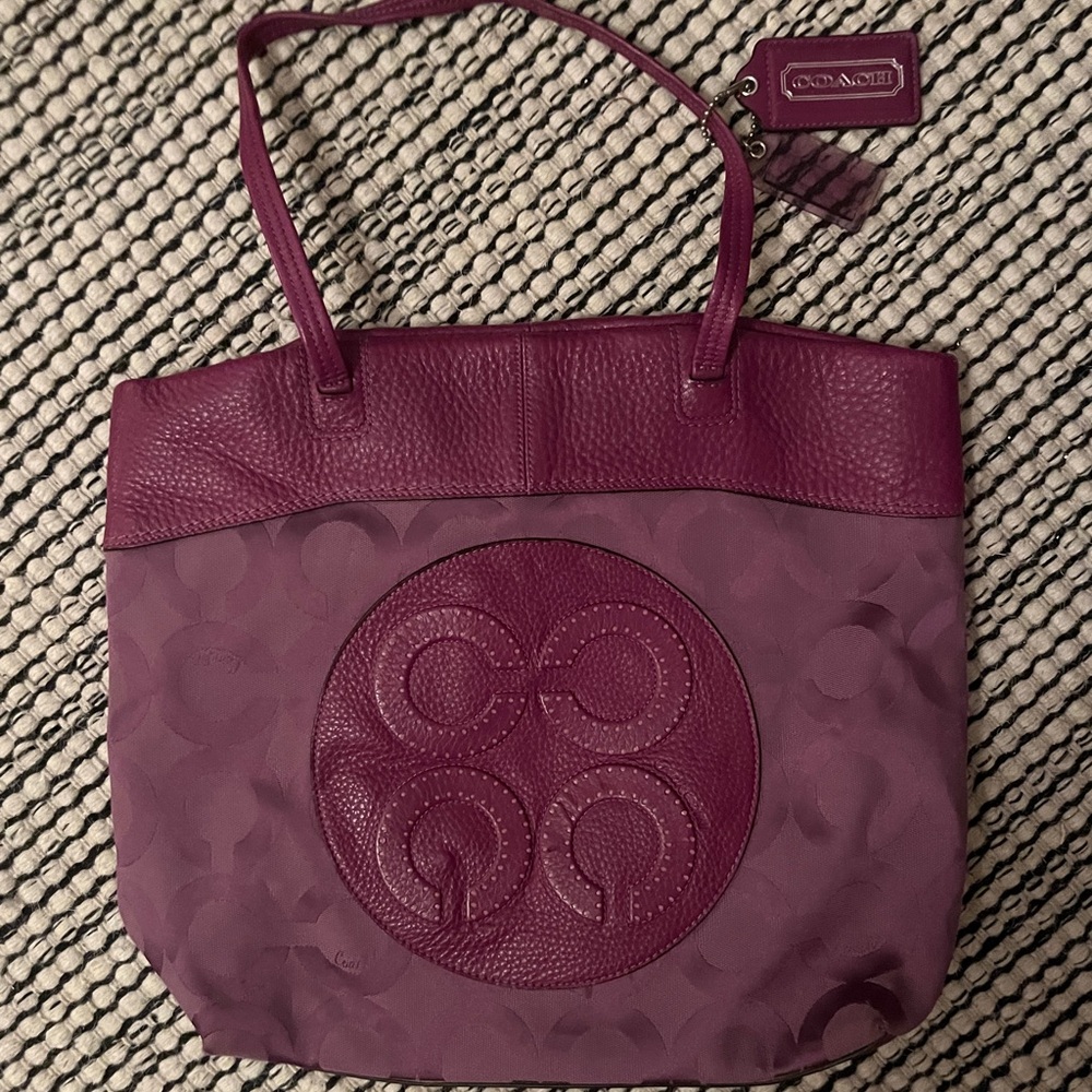 Vintage Coach Deep Purple Signature